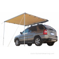 Retracted Car Rooftop Side Awning Shade